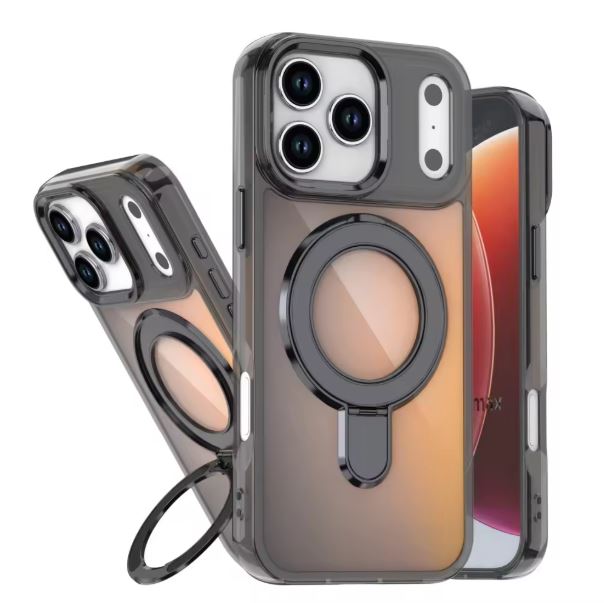 Premium Magnetic Kickstand Electroplated Case for iPhone